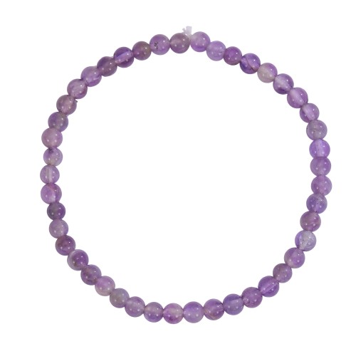 Bransoletka – Ametyst 4 mm