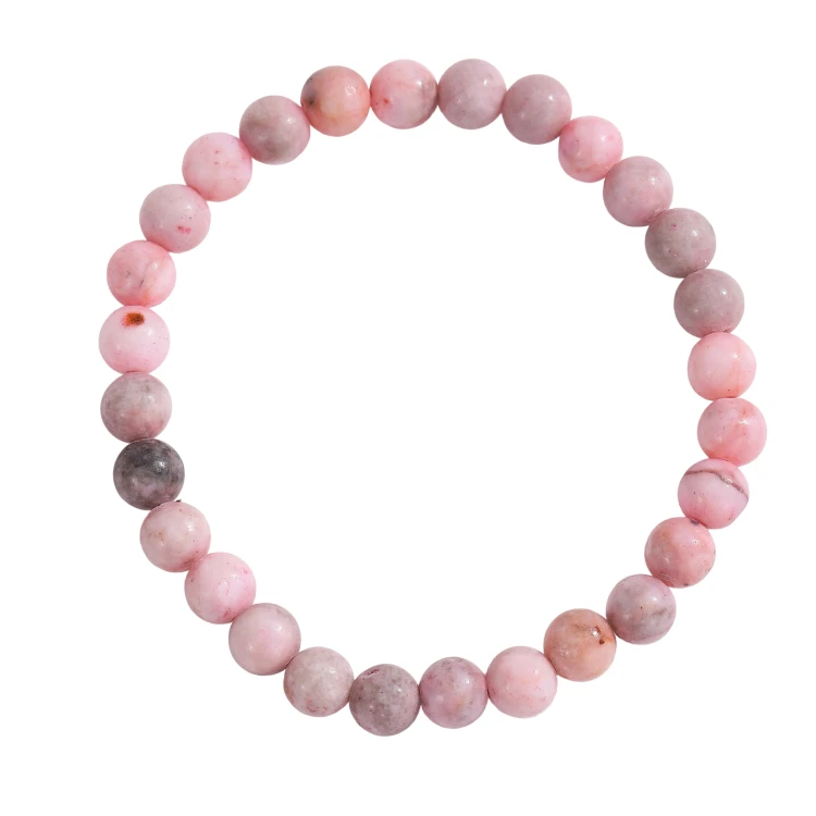Bransoletka – Rodonit 6 mm
