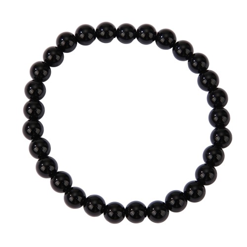 Bransoletka – Czarny Turmalin 5 mm