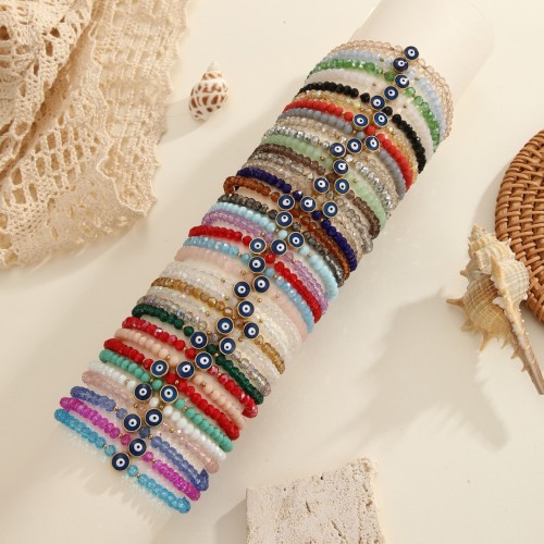Bransoletka na stopę - oko proroka - kolor nr. 5